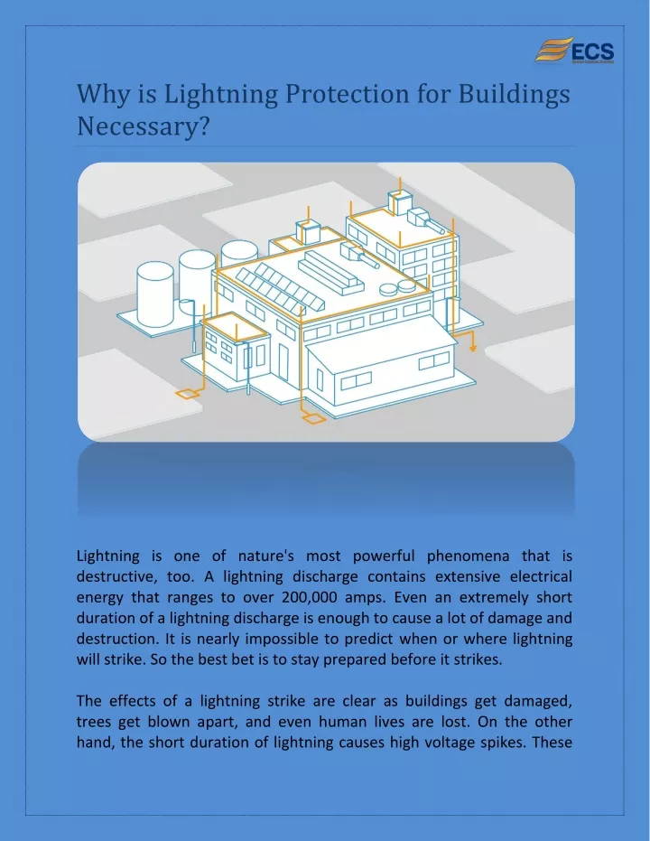 why is lightning protection for buildings