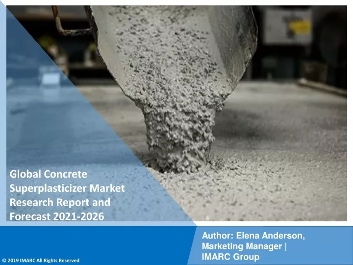 global concrete superplasticizer market research