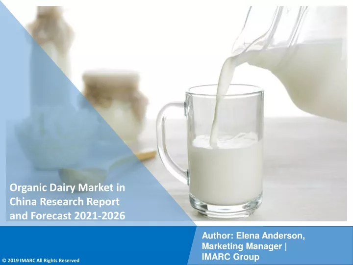 organic dairy market in china research report