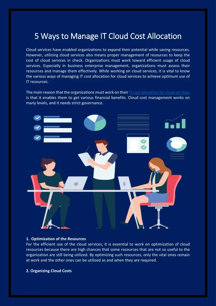 5 ways to manage it cloud cost allocation 5 ways