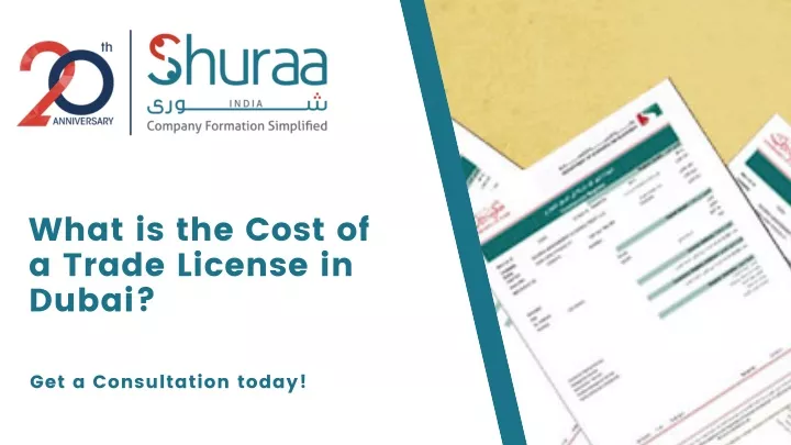 what is the cost of a trade license in dubai