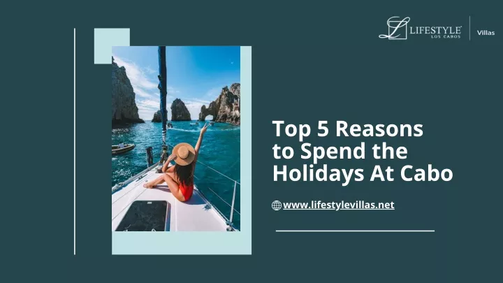 top 5 reasons to spend the holidays at cabo