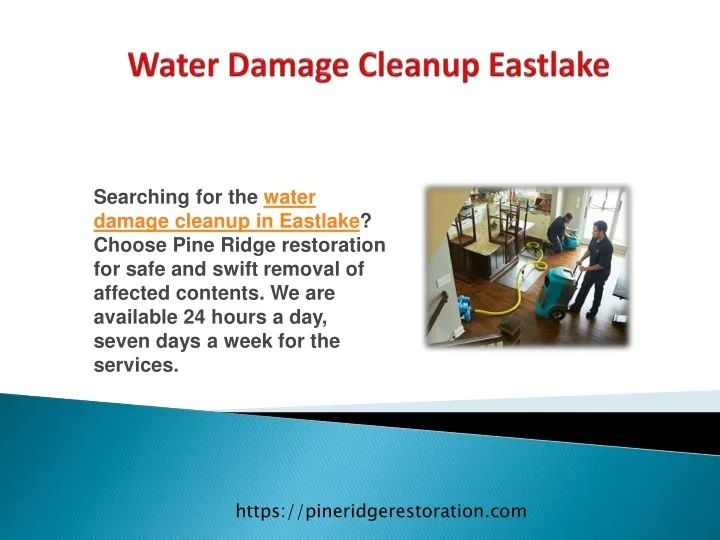 PPT - Water Damage Cleanup Eastlake PowerPoint Presentation, free ...
