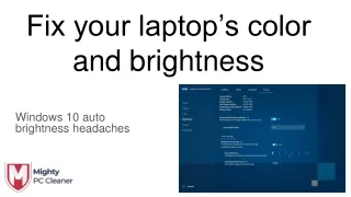 fix your laptop s color and brightness
