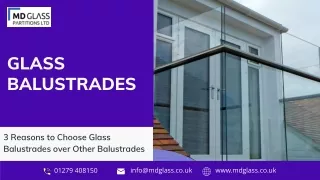 3 Reasons to Choose Glass Balustrades over Other Balustrades