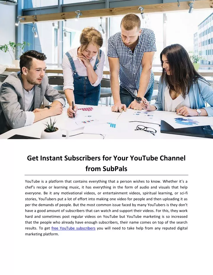 get instant subscribers for your youtube channel