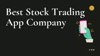 best stock trading app company