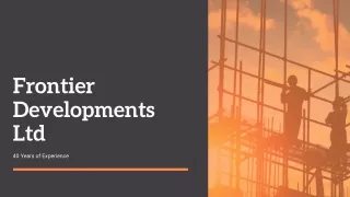 frontier developments ltd