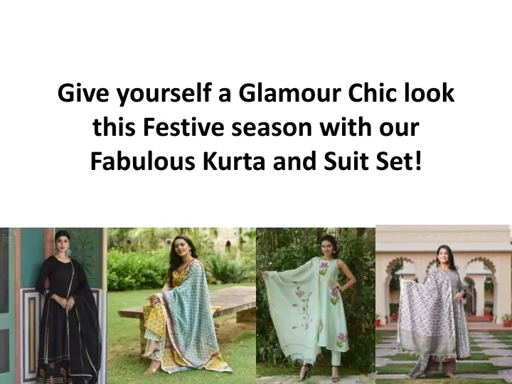 give yourself a glamour chic look this festive