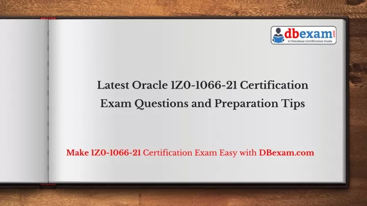 latest oracle 1z0 1066 21 certification