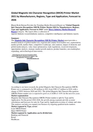 global magnetic ink character recognition micr