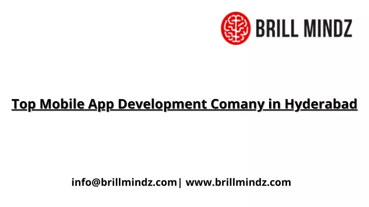 top mobile app development comany in hyderabad