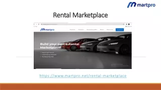 rental marketplace