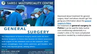 Excel general surgery in Patna