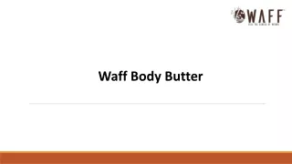 Waff Body Butter