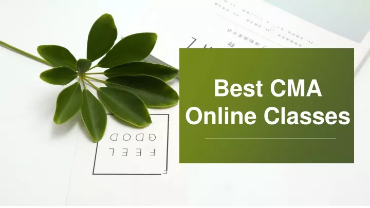 best cma online classes
