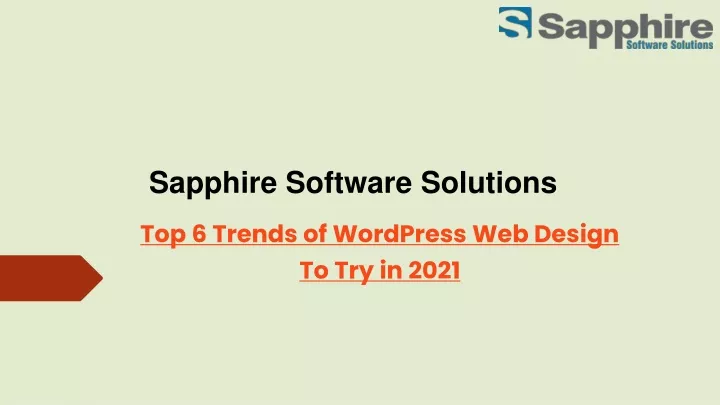 sapphire software solutions