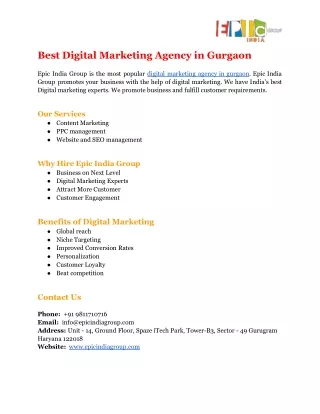 digital marketing agency