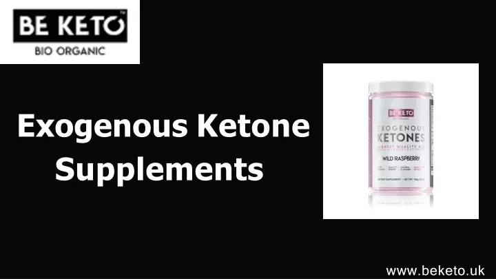 exogenous ketone supplements