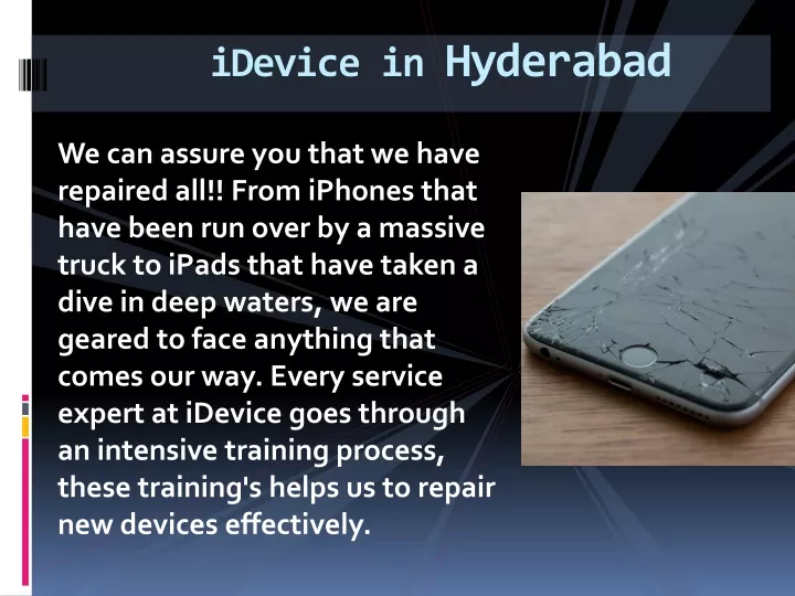 idevice in hyderabad