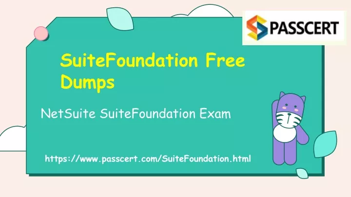 suitefoundation free dumps