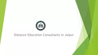 Distance Education Consultancy in Jaipur