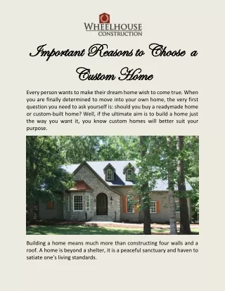 Where Can I Find The Best Custom Home Builders In South Carolina?