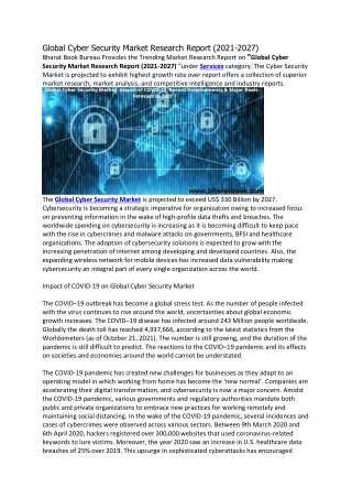 global cyber security market research report 2021