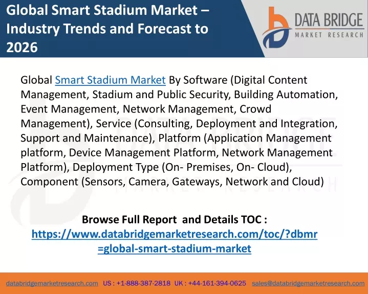 global smart stadium market industry trends
