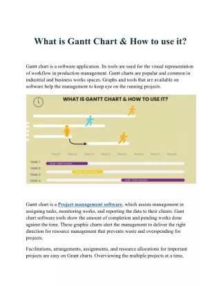 what is gantt chart how to use it