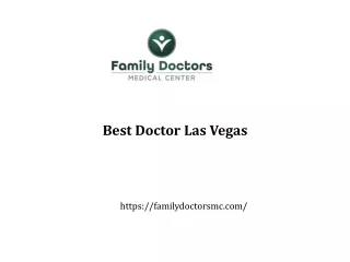 Best Doctor Las Vegas
