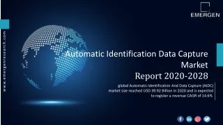 automatic identification data capture market