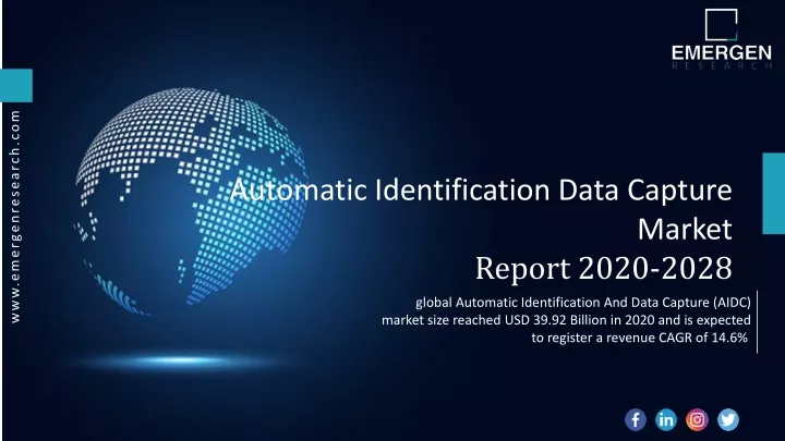 automatic identification data capture market