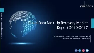 cloud data back up recovery market report 2020