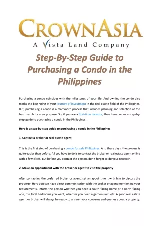 purchasing a condo coincides with the milestones