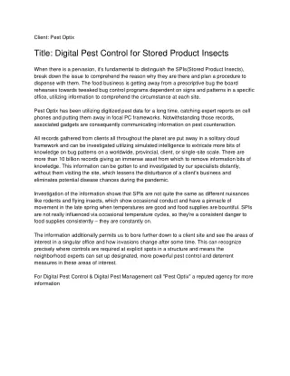 Digital Pest Control for Stored Product Insects_ Pest Optix