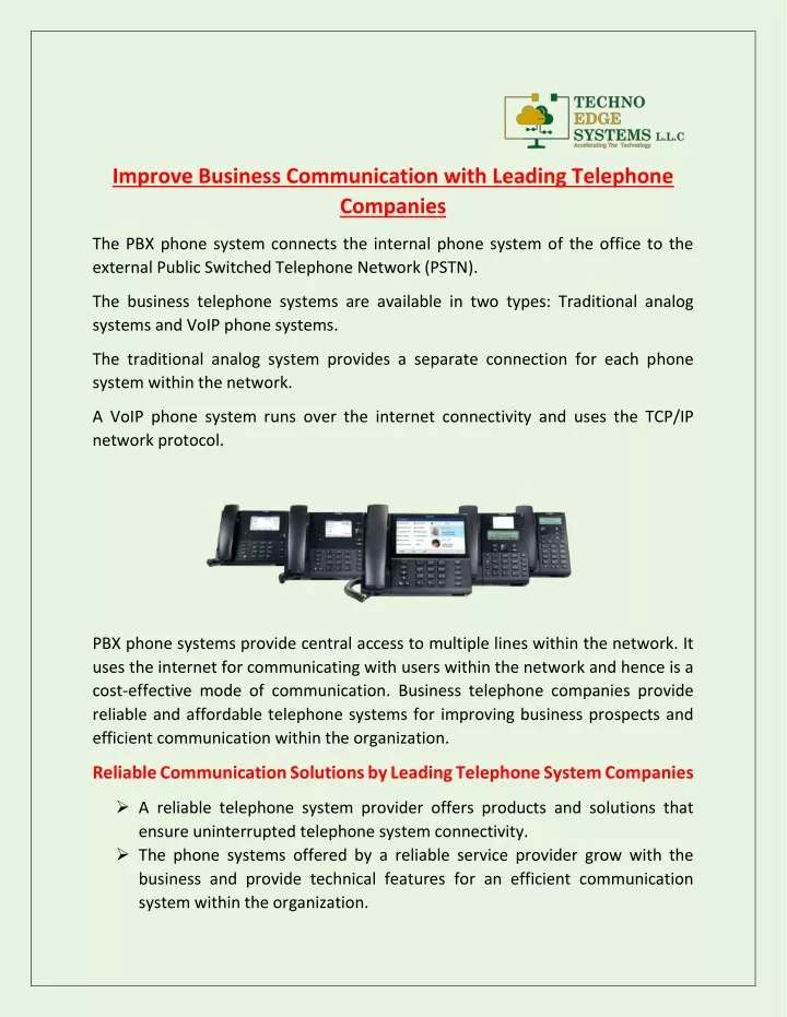 improve business communication with leading