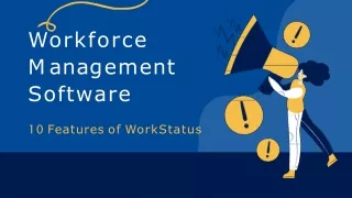 workforce m a n a g e m e n t software