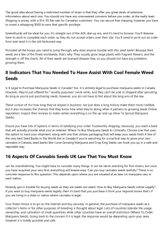 17 Indisputable Explanations For Affection Cannabis Seeds In USA