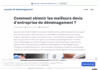 Comment obtenir les meilleurs devis d'entreprise de déménagement ?