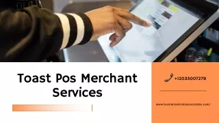 Toast Pos Merchant Services