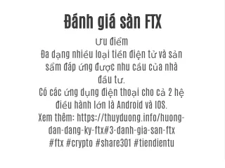 Đánh giá sàn FTX