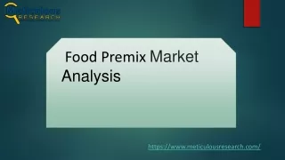 Food Premix Market
