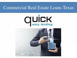 Commercial Real Estate Loans Texas