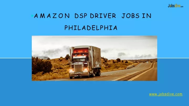 amazon dsp driver jobs in philadelphia