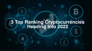 Top ranking cryptocurrencies heading into 2022 - WazirX