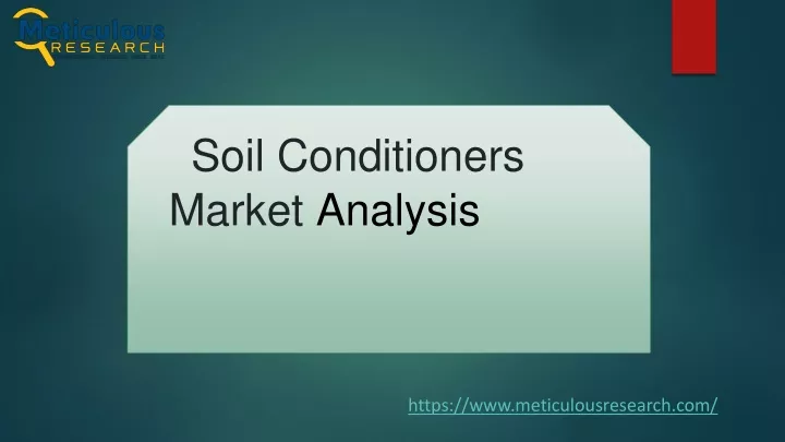 soil conditioners market analysis