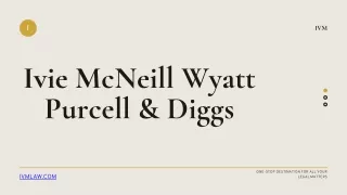 Ivie McNeill Wyatt Purcell & Diggs