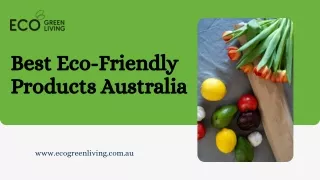 Best Eco-Friendly Products Australia