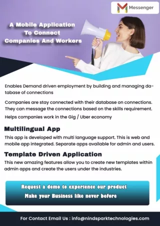 mobile app for workers orlando usa | employees message chat orlando usa